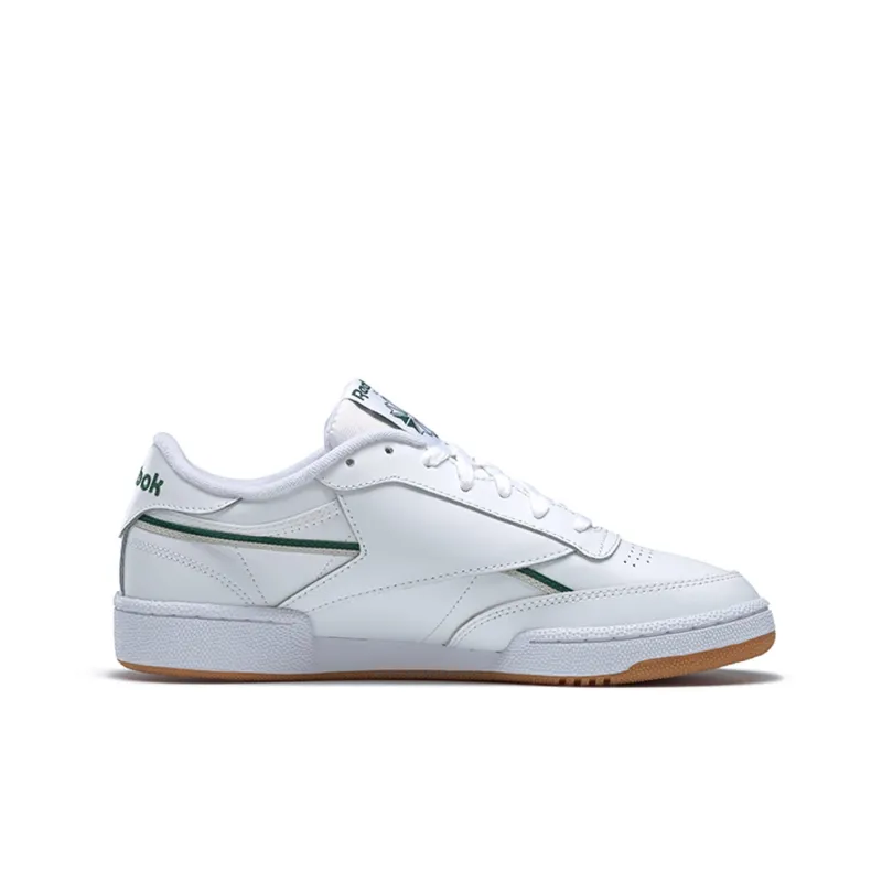 Reebok Club C 85 White Green Skate Shoes Unisex 'White Green'-1
