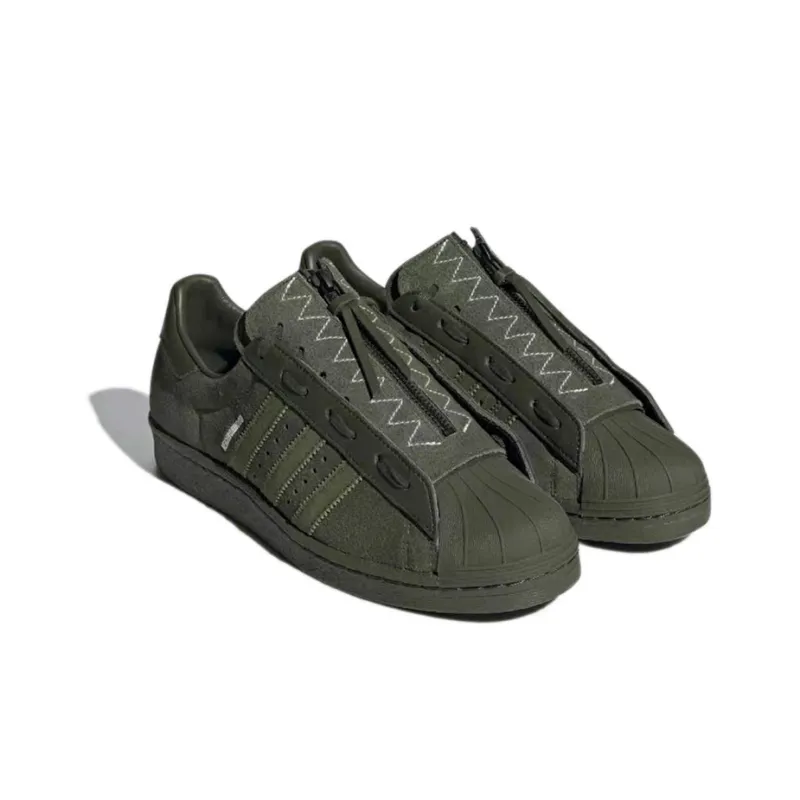 Adidas Superstar 80s Neighborhood Olive-3