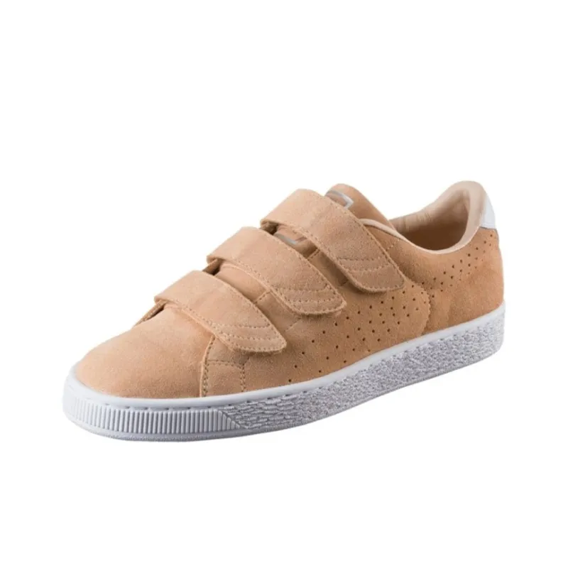 PUMA Basket Anti-Slip Wear-Resistant Low-Top Skateboard Shoes-2