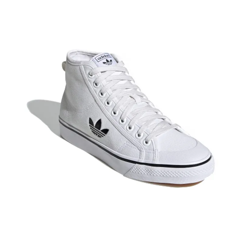 Adidas Nizza Hi Cloud White Black-1