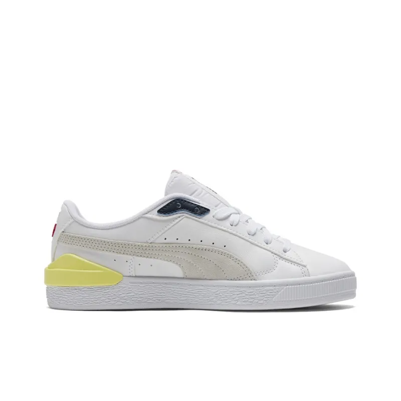 PUMA Suede Bloc 'White Yellow Pear'-1