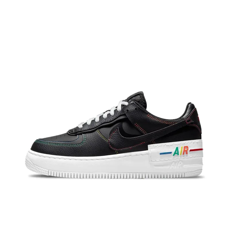 Nike Air Force 1 Low Shadow Black Opti Yellow Women's-0