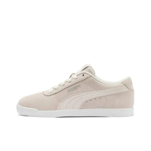 PUMA Carina Series Skateboard Shoes Women's Low-Top Light Pink