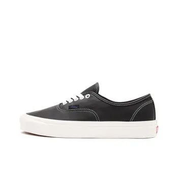 Authentic Vans 44 Dx 'Anaheim Factory Black Leather'
