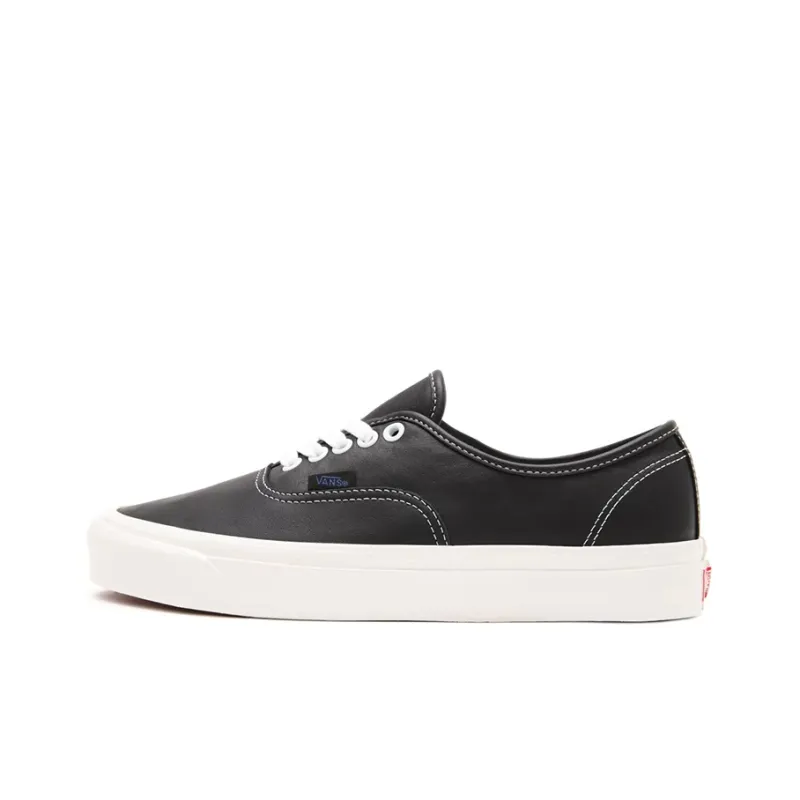 Vans Authentic 44 Dx 'Anaheim Factory Black Leather'-0