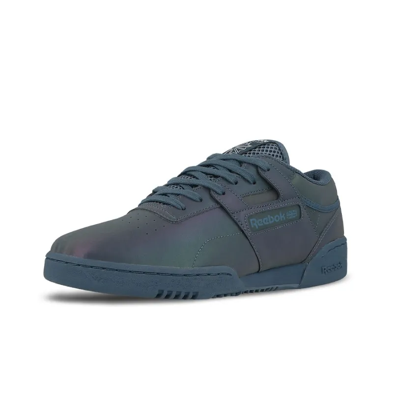 Reebok Workout Skateboard Shoes Men Low-Top Blue-2