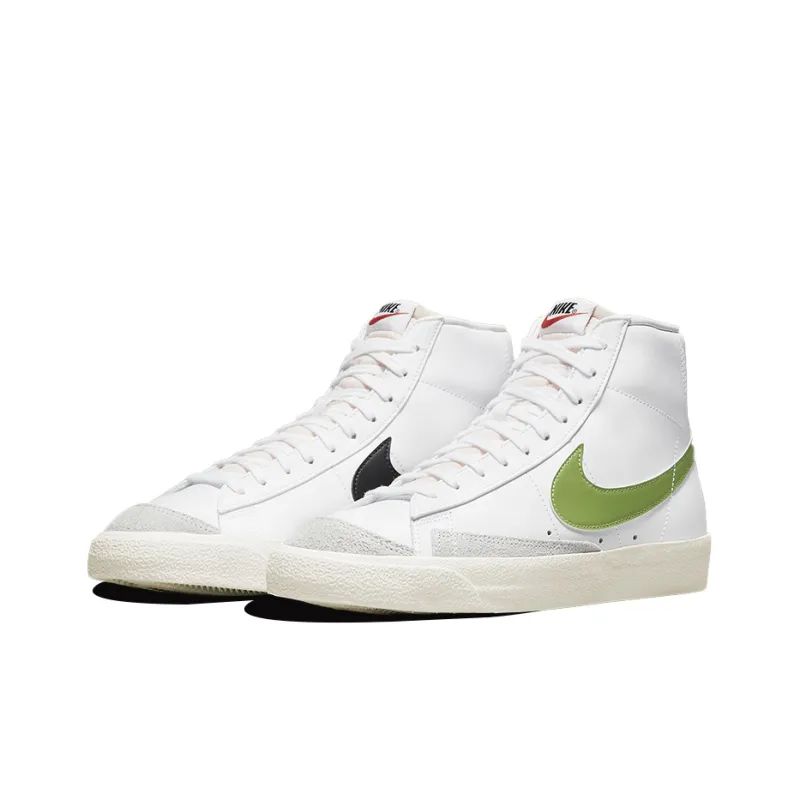Nike Blazer Mid 77 Vintage Mismatched Swoosh Chlorophyll Black-2