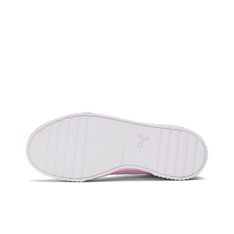 PUMA Carina Series Skateboard Shoes Women's Low Top White-4