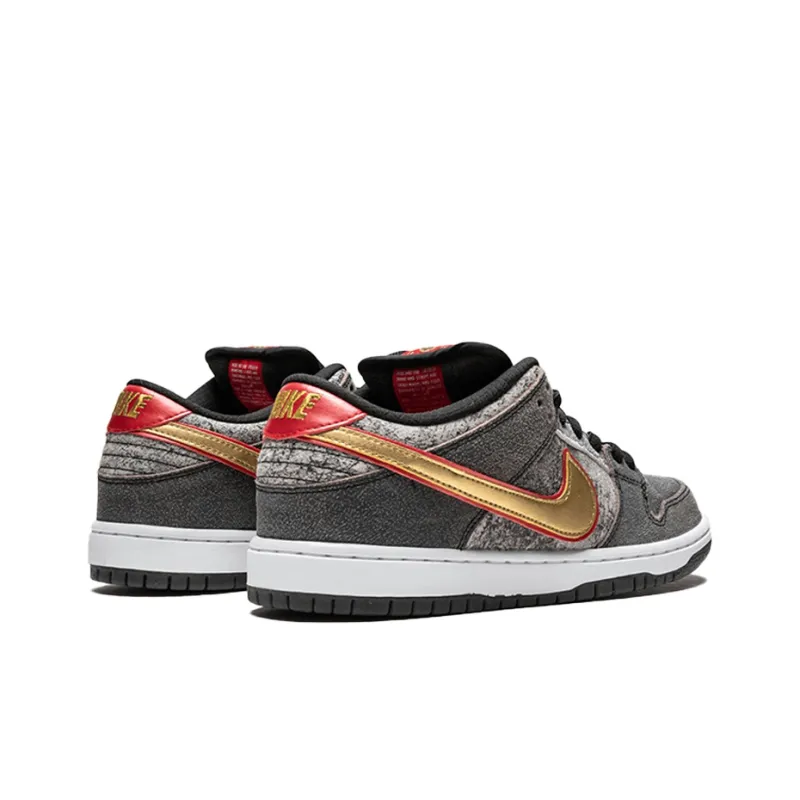 Nike Sb Dunk Low Beijing Metallic Gold-3