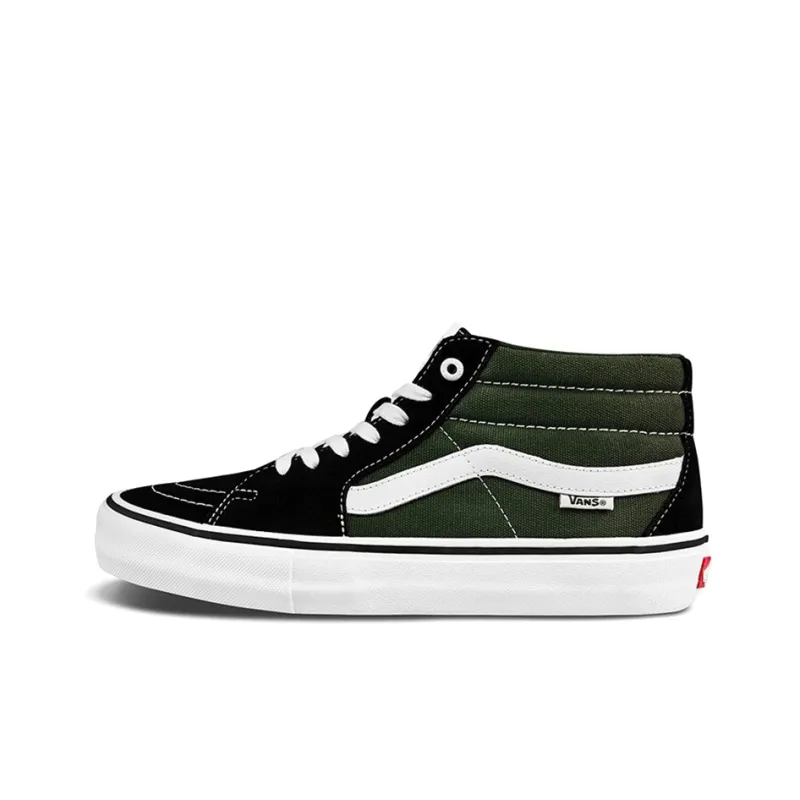 Vans Sk8 Mid Green/Black-0