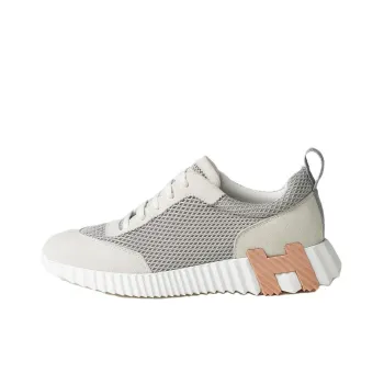 HERMES Low Top Casual Shoes Women's Beige