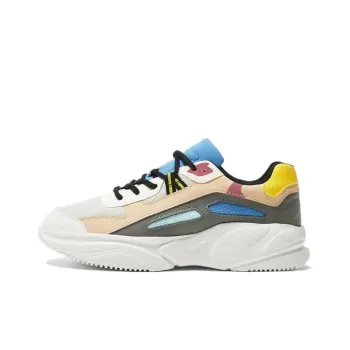 ZARA Cushioning Anti-Slip And Wear-Resistant Low-Top Casual Shoes Men's Blue Brown White