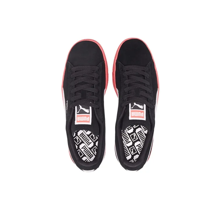 PUMA Suede Classic+ 'Ignite Pink Black' Women's-2
