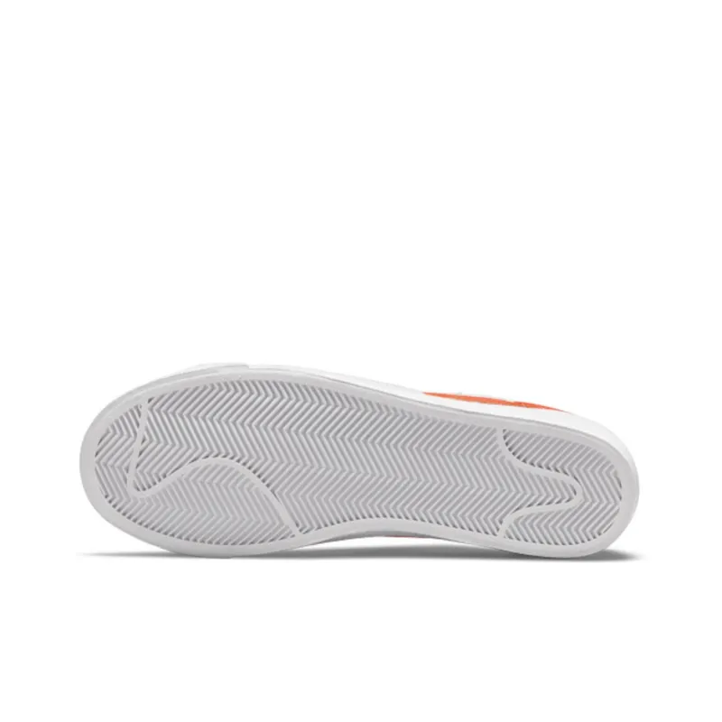 Nike Blazer Low '77 'White Orange' Women's-5