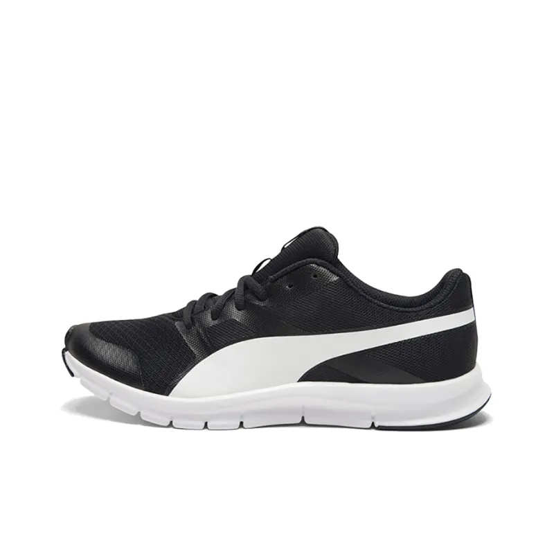 PUMA Flexracer Black White-0