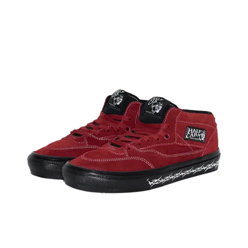 Vans Skate Half Cab Supreme Tribal Barbed Wire Burgundy