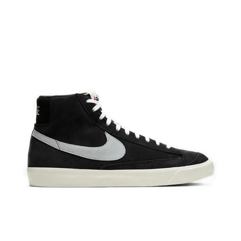 Nike Blazer Mid 77 Black Suede-1