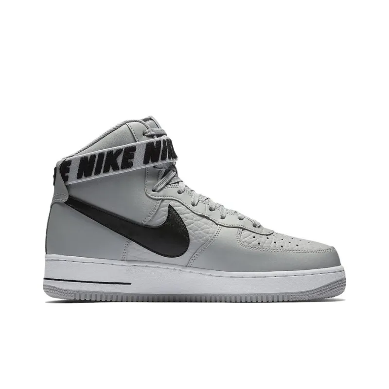 Nike Air Force 1 High Nba Flat Silver-1