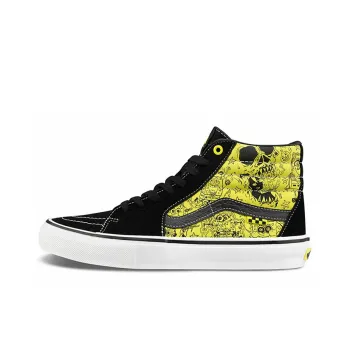 Vans Mike Gigliotti X SpongeBob SquarePants X Skate Sk8 Hi 'Black Yellow'