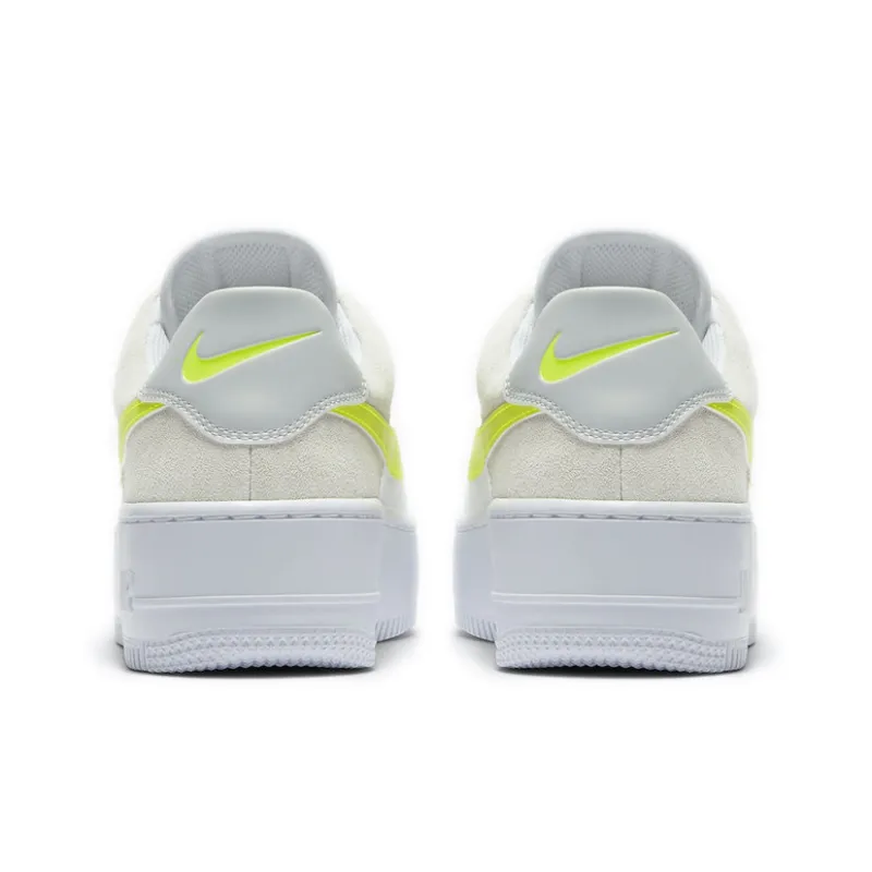 Nike Air Force 1 Sage Low 'White Lemon Venom' Women's-2