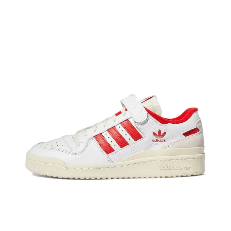 Adidas Forum 84 Low White Cream Red-0
