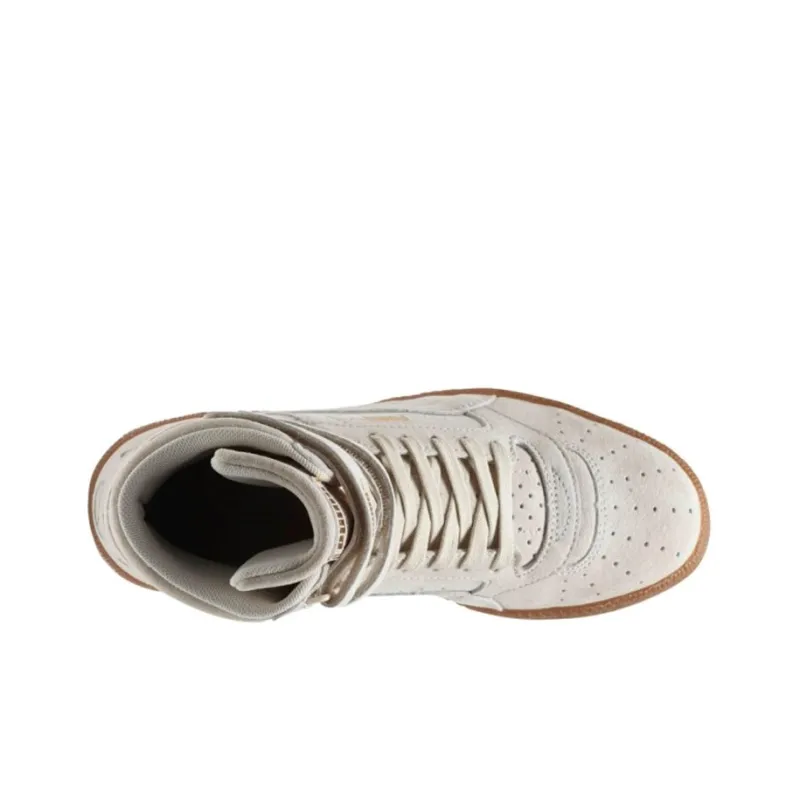 PUMA Sky 2 Hi Support Slip-Resistant Cushioning High-Top Casual Skateboard Shoes Women's White-3