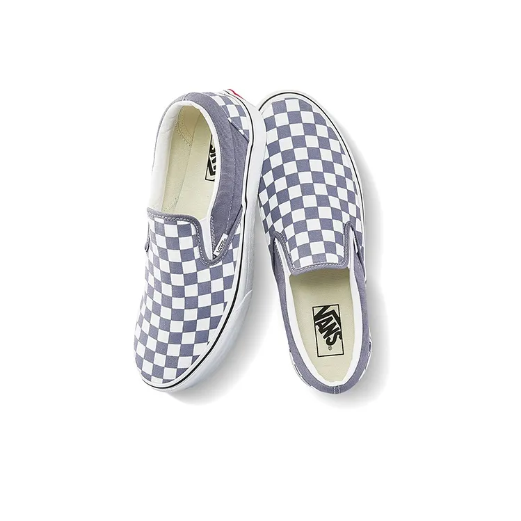 Vans Classic Slip On 'Checkerboard Blue Granite'-5