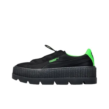 PUMA Cleated Creeper Surf Rihanna Fenty Black Green Women's