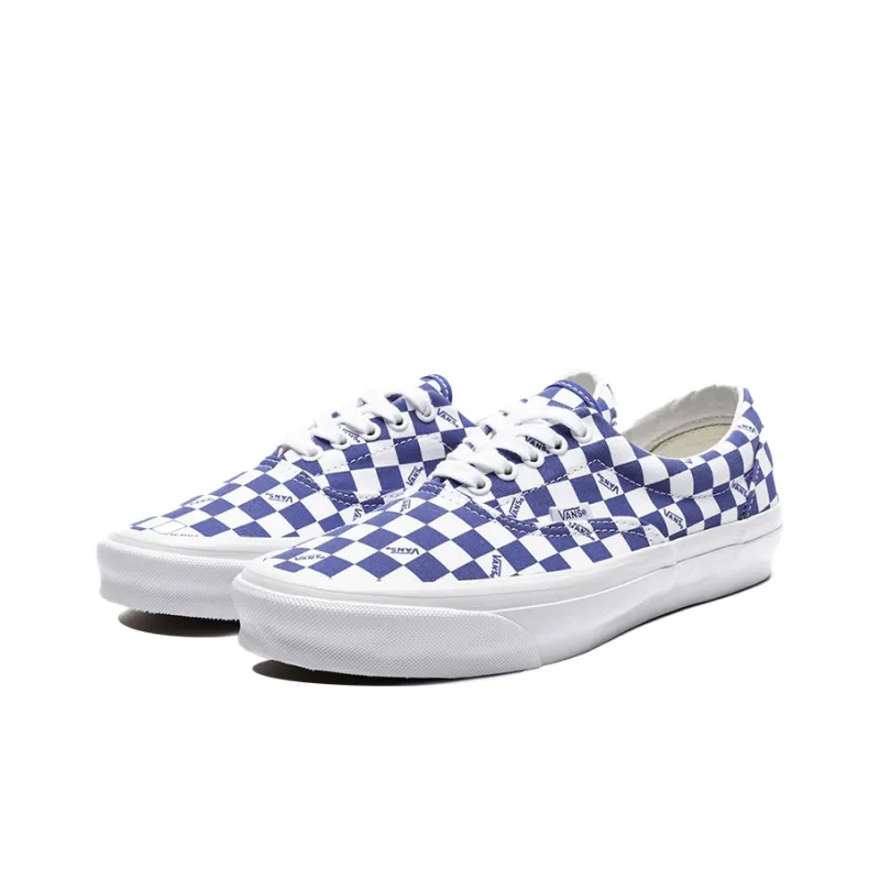 Vans Og Era Lx 'Checkerboard Logo Nautical Blue'-1