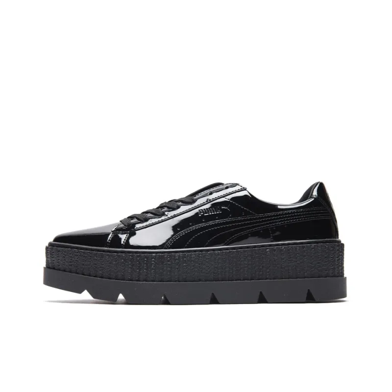 PUMA Pointy Creeper Rihanna Fenty Patent Black Women's-0