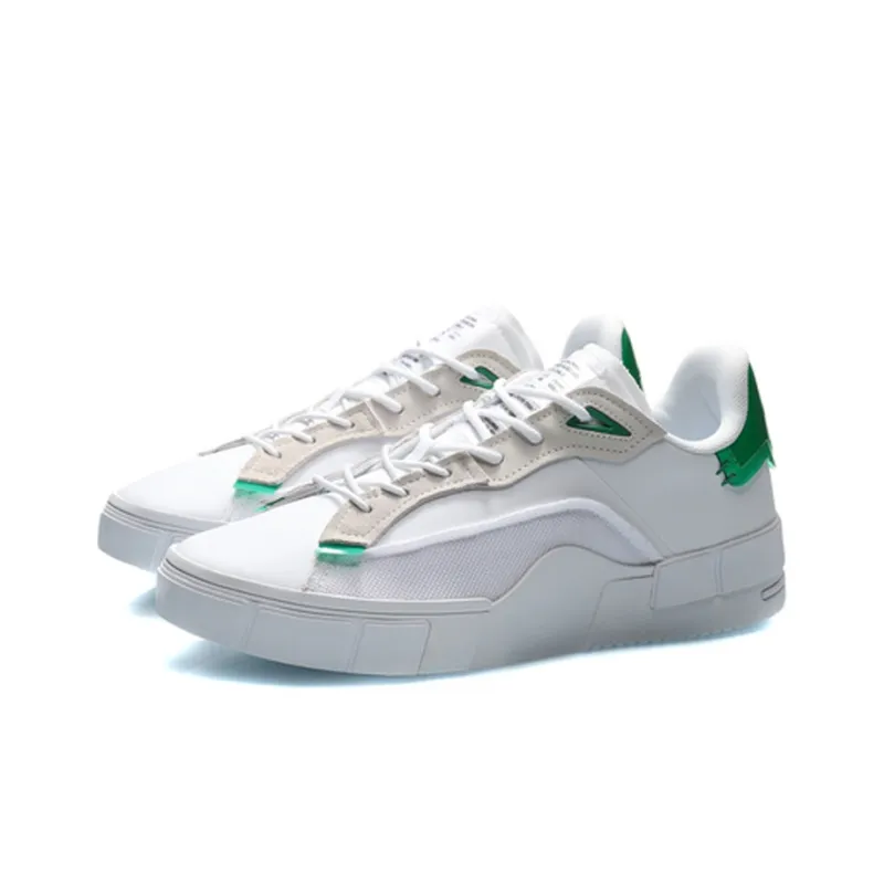 LiNing Contrarian 2020 Breathable Low Top Skateboard Shoes Men's Standard White-2