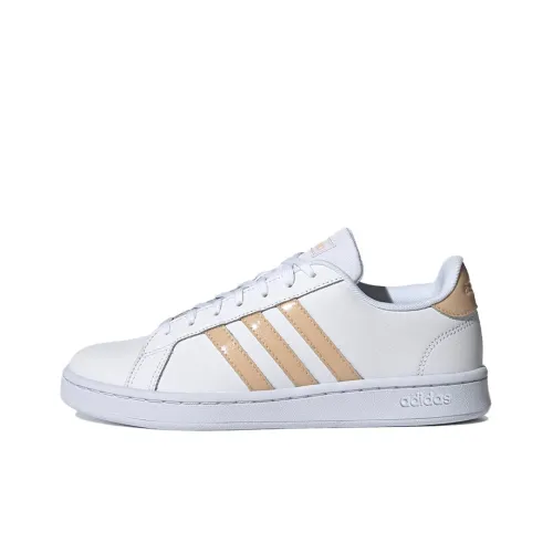 Adidas Women's Grand Court 'White Halo Blush'