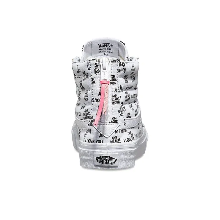 Vans Baron Von Fancy X SK8 Hi Slim 'White Black'-3