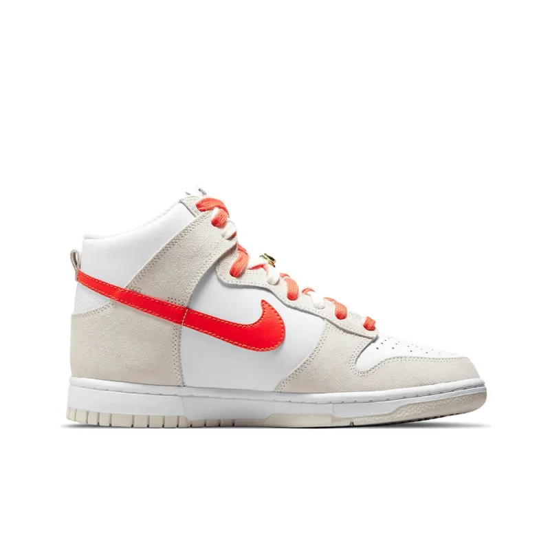 Nike Dunk High First Use White Sail Orange Women's-1