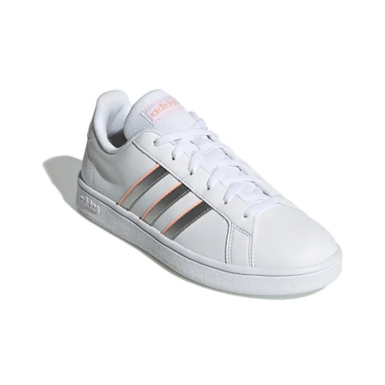 Adidas Neo Grand Court Base 'White Silver Pink' Women's-1