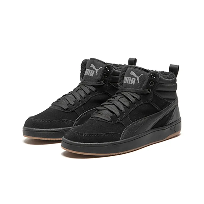PUMA Rebound Street High Board Shoes Black-2