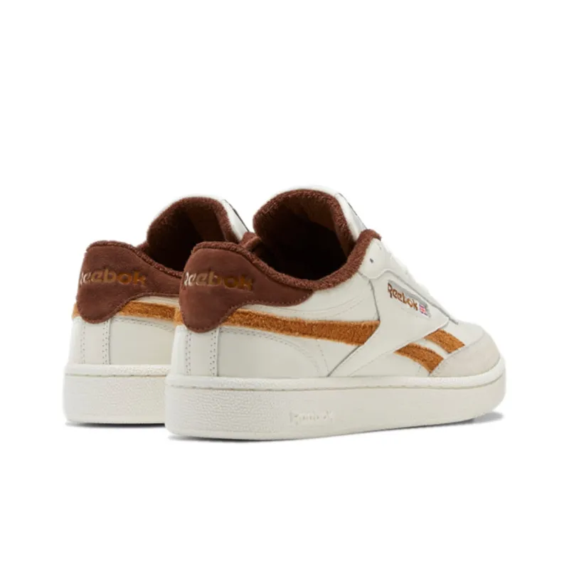 Reebok Club C Series Skateboard Shoes Men Low-Top Beige/Brown-4