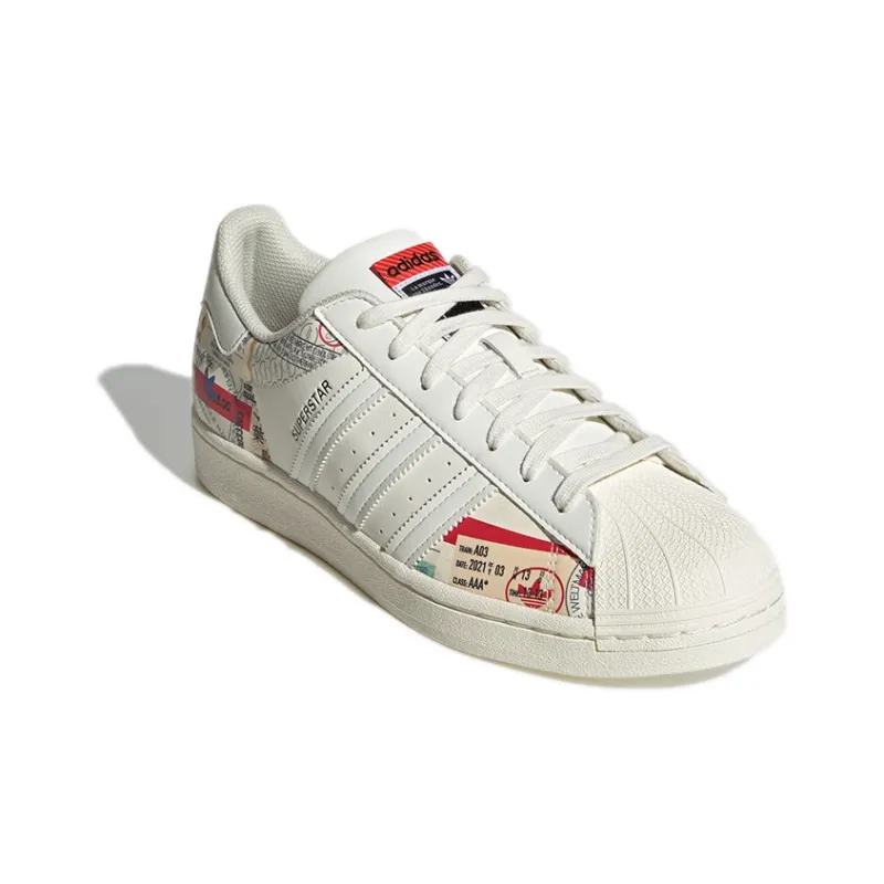 Adidas Originals Skate Shoes 'Cream White Red'-2