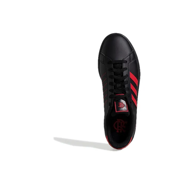 Adidas Neo Grand Court Flamengo 'Black Red'-4