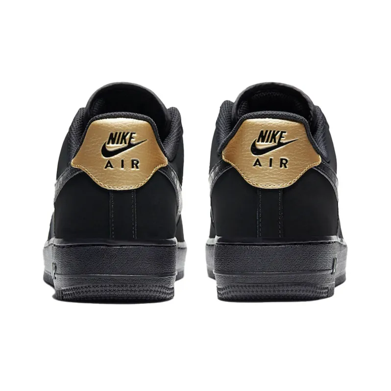 Nike Air Force 1 Low 'Matte Black Gold'-4