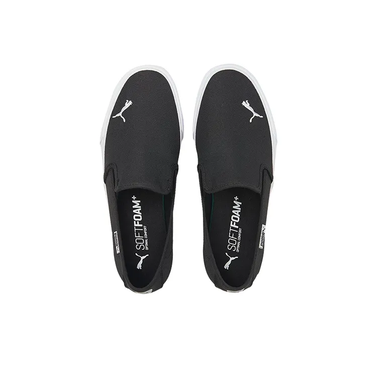 PUMA Bari Slip On Black/White Women's-2