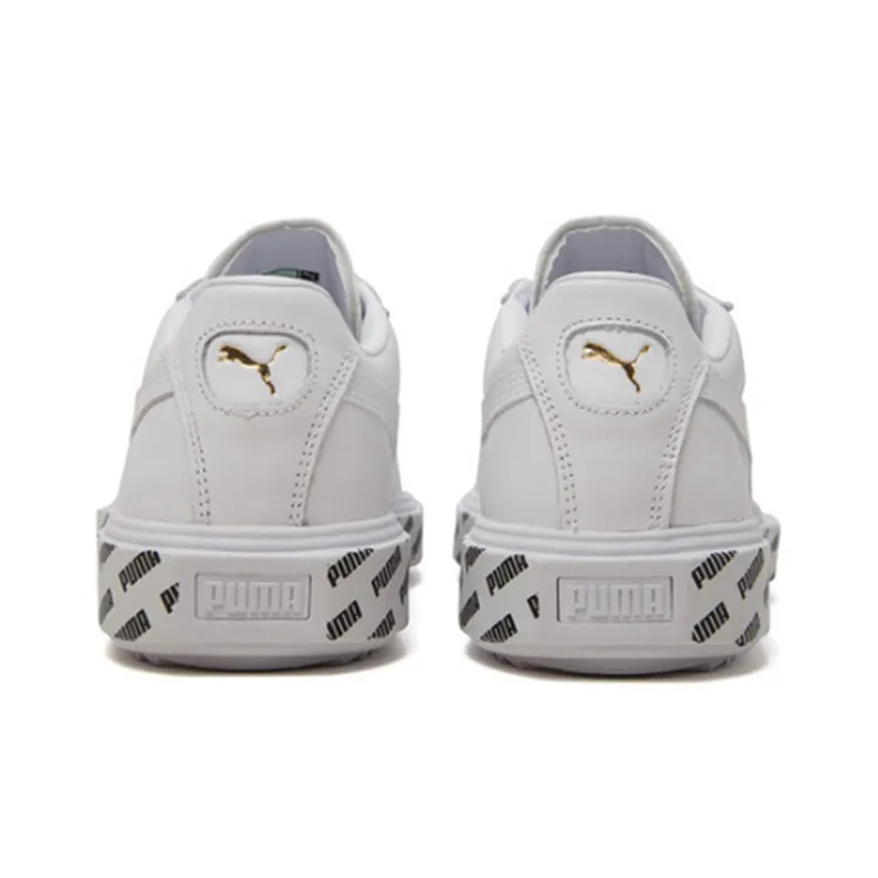 PUMA Breaker Low Tops Casual Skateboarding Shoes Unisex White-3
