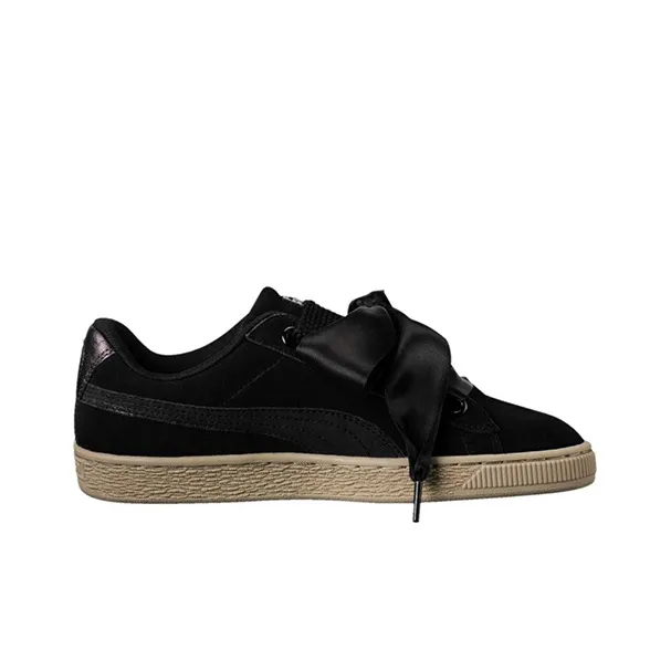 PUMA Suede Heart 'Safari Black' Women's-1