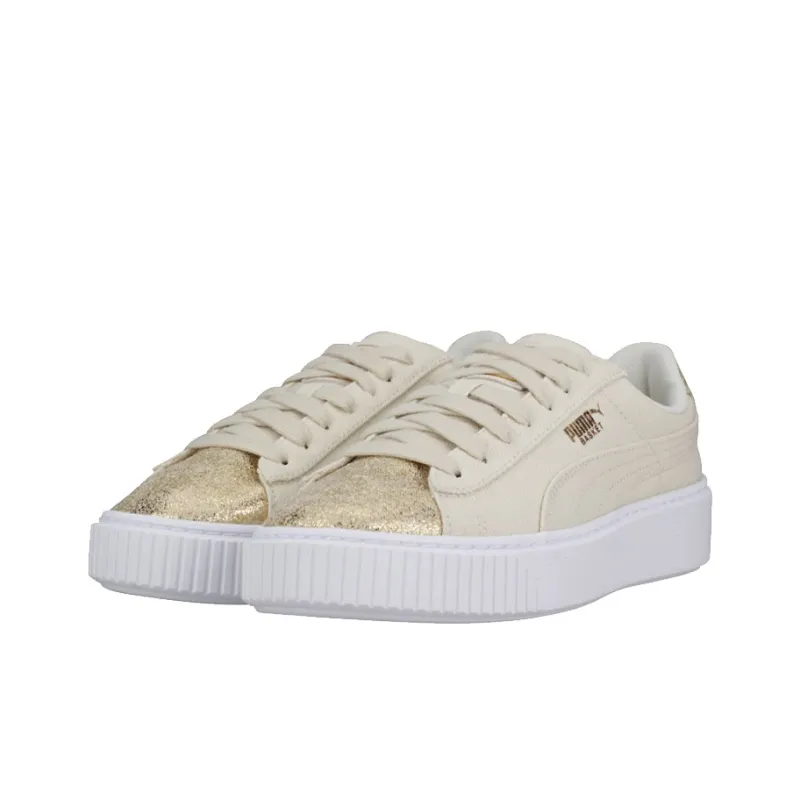 PUMA Basket Platform 'Cream Y' Women's-1
