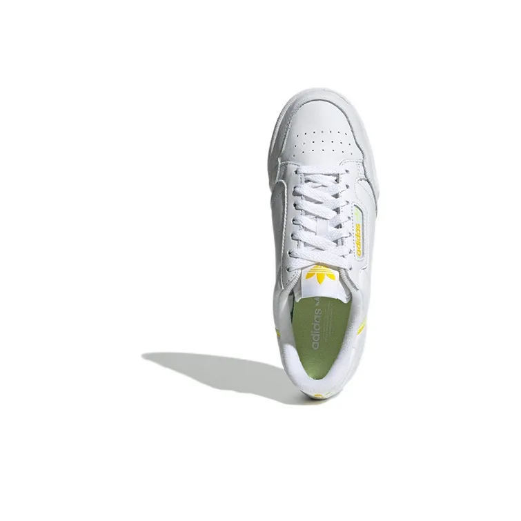 Adidas Women's Continental 80 'White Semi Frozen Yellow' Women's-3
