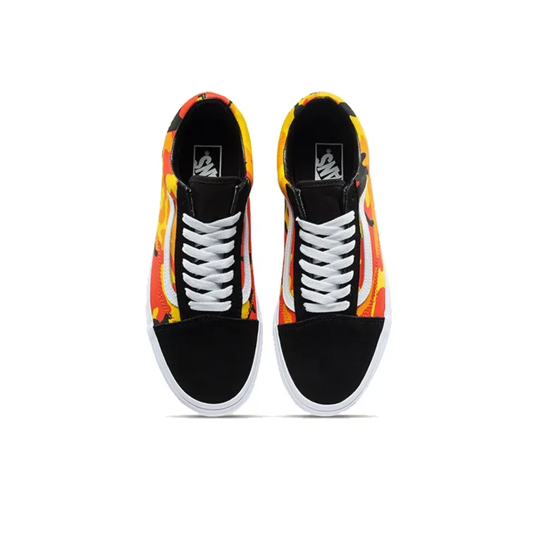 Vans Old Skool Pop Camo Orange-2