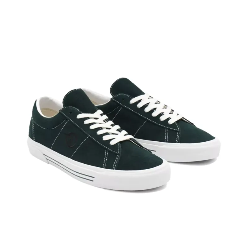 Vans Suede Sid Lightweight Breathable Casual Skateboarding Shoes Dark Green-2