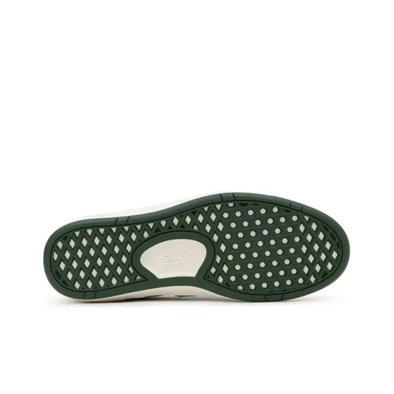 Vans Unisex Lowland Cc Low Top Sneakers White/Green-3