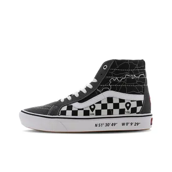 Vans Comfycush SK8 Hi London Plaid Black/White