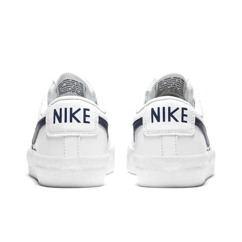 Nike Blazer Low 77 White Midnight Navy GS-4